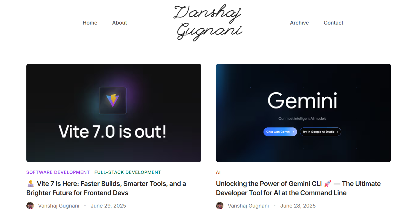 Blog Platform